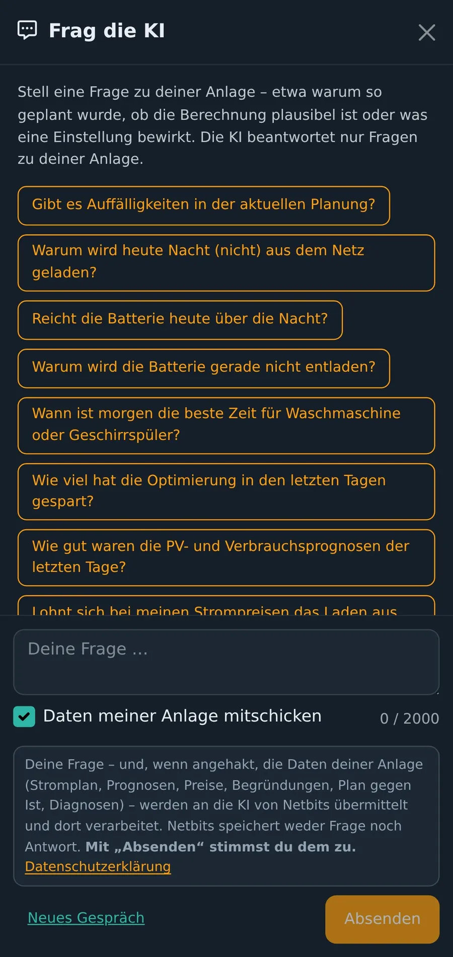 Frag die KI am Handy