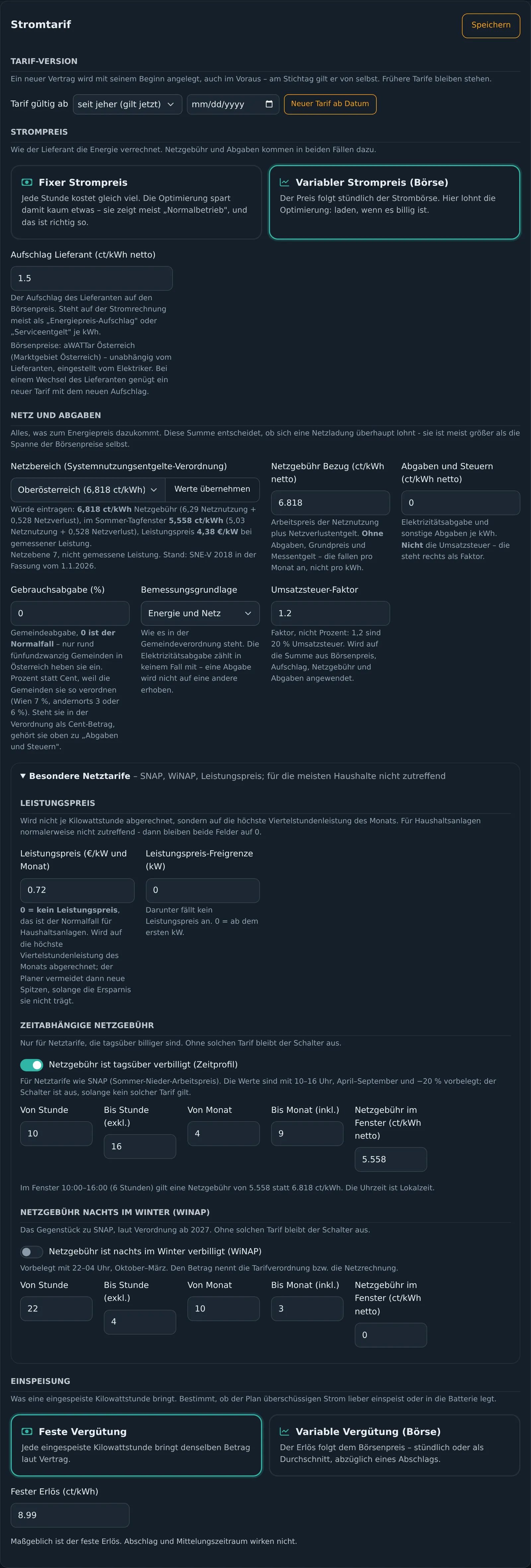 Stromtarif Teil 1: Tarif-Version, Strompreis, Netz und Abgaben